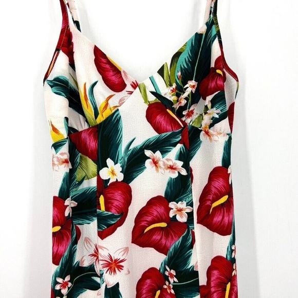 Show Me Your Mumu Womens Small Andrew Tunic Tank Tropical Floral Mini Dress - Picture 3 of 8